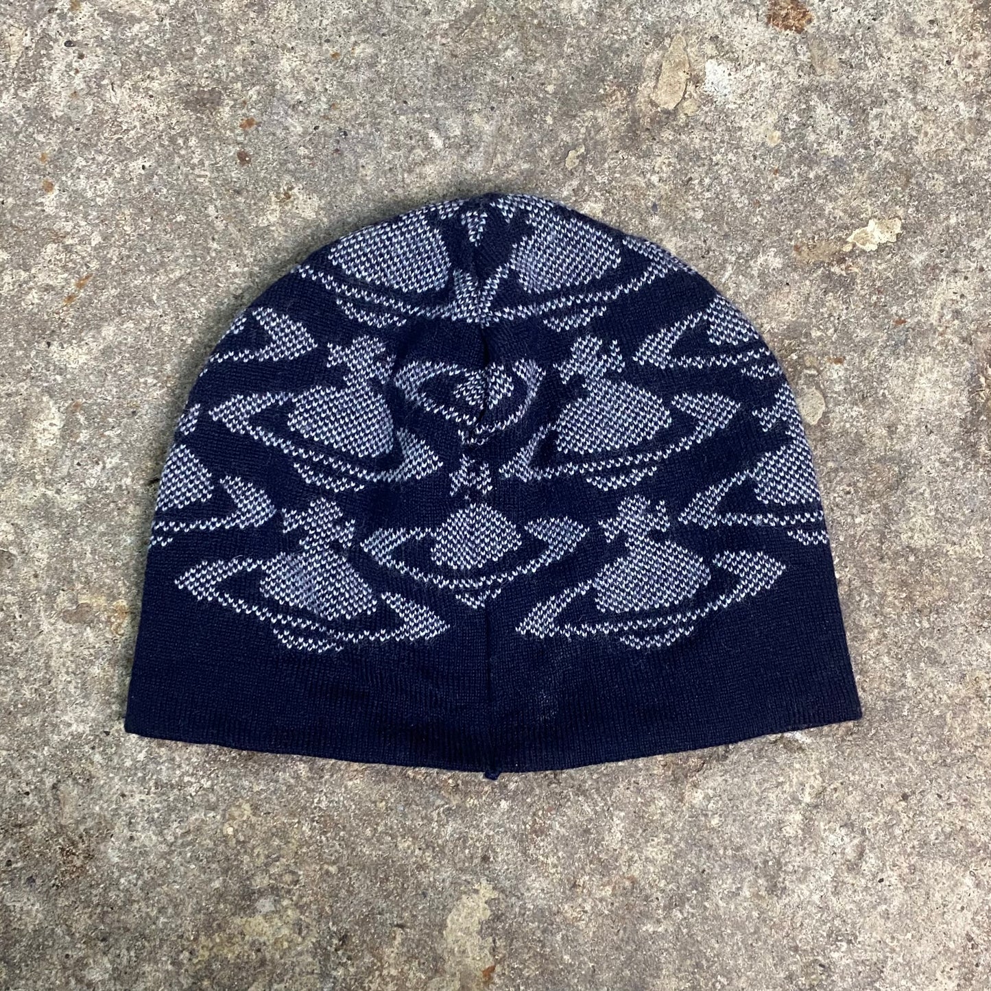 Vivienne Westwood repeat orb beanie