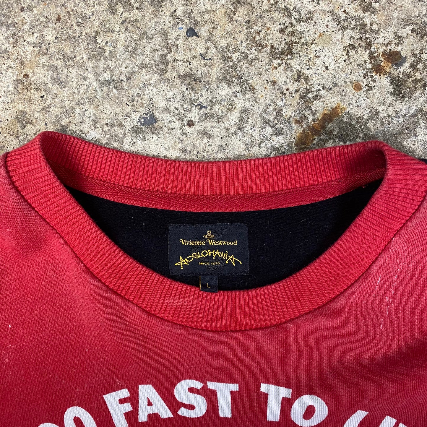 AW98 Vivienne Westwood Anglomania sweatshirt